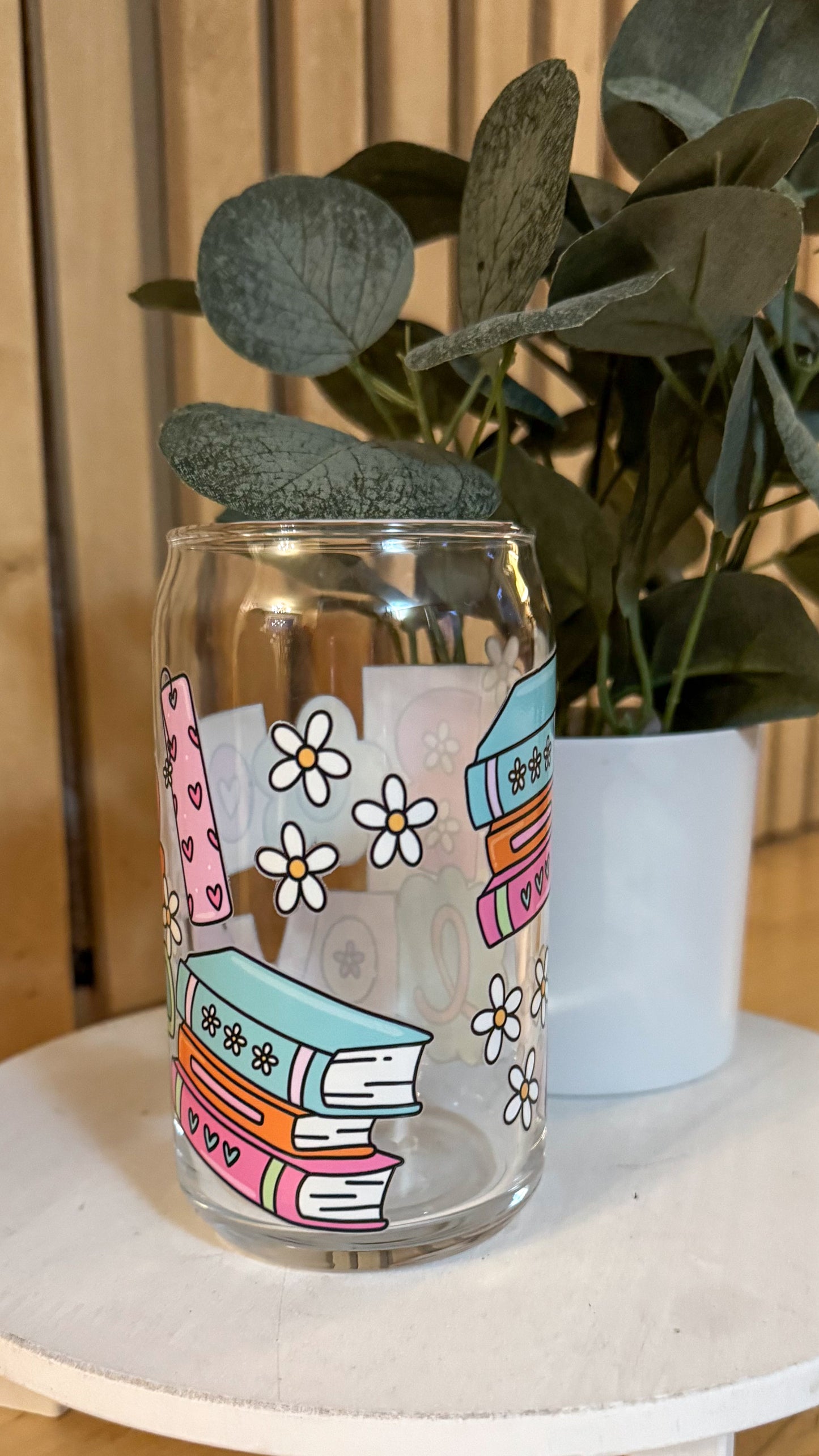 Book Lover + Books Cup