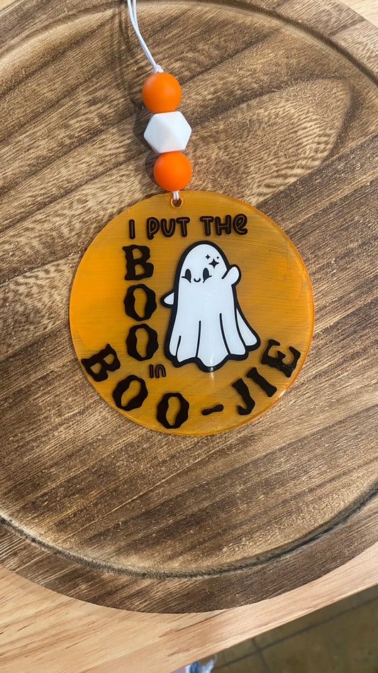 BOOjie Ghost Car Charm