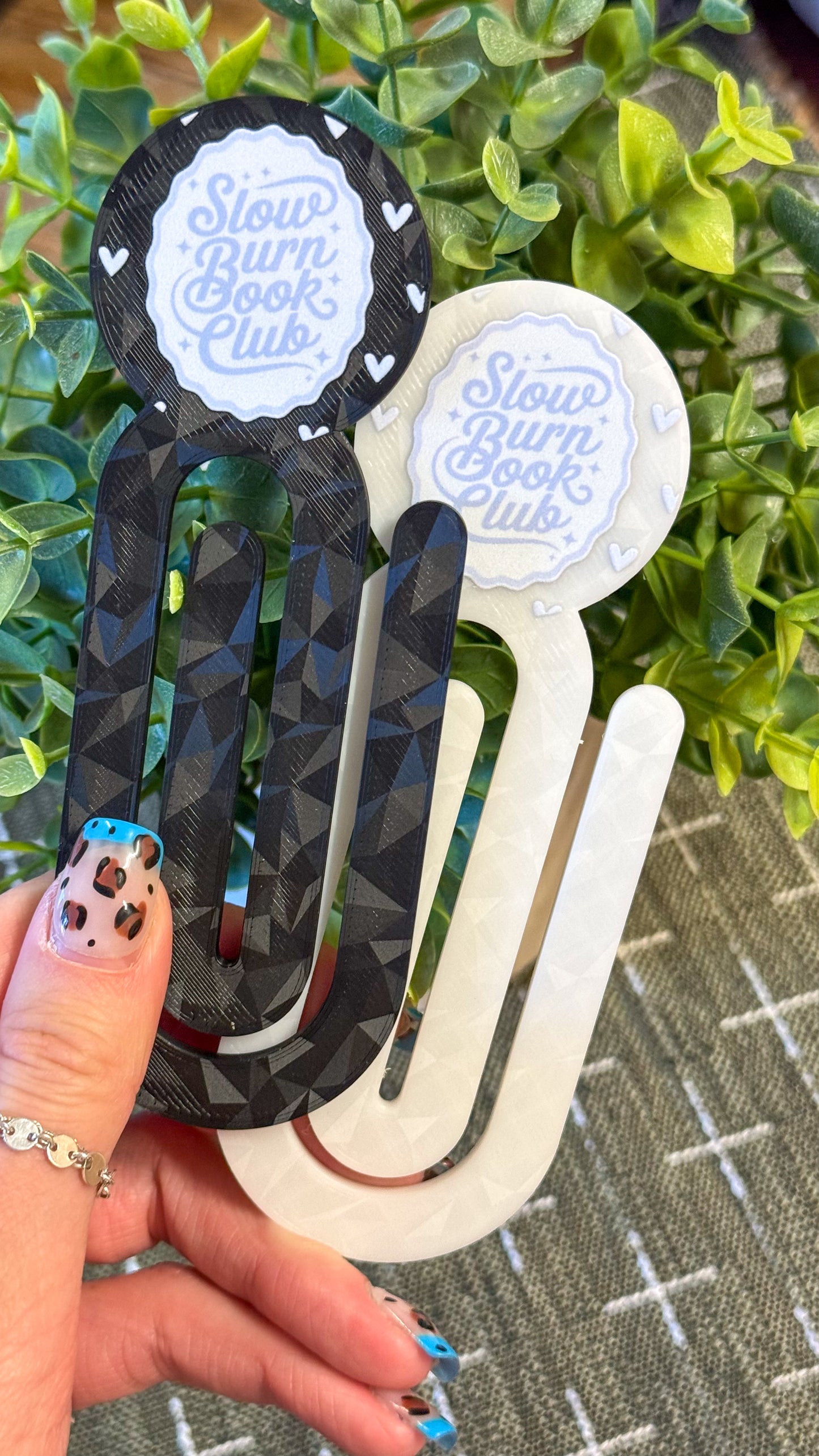 Slow Burn Book Club Paperclip Bookmark