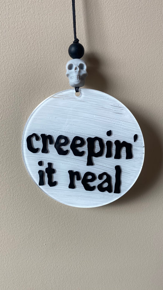 Creepin’ It Real Spooky Car Charm