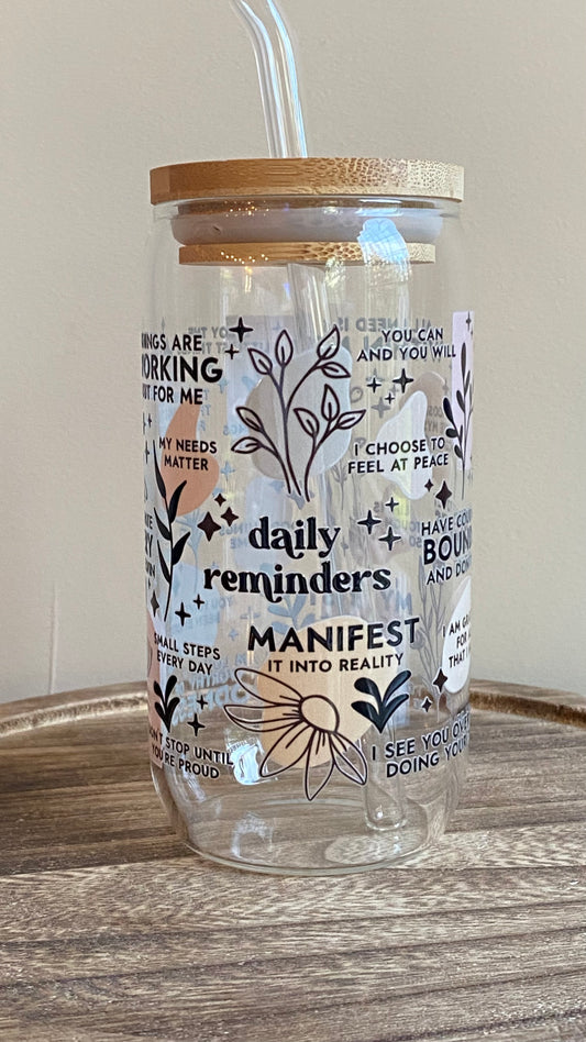 Daily Affirmations (clean) Cup