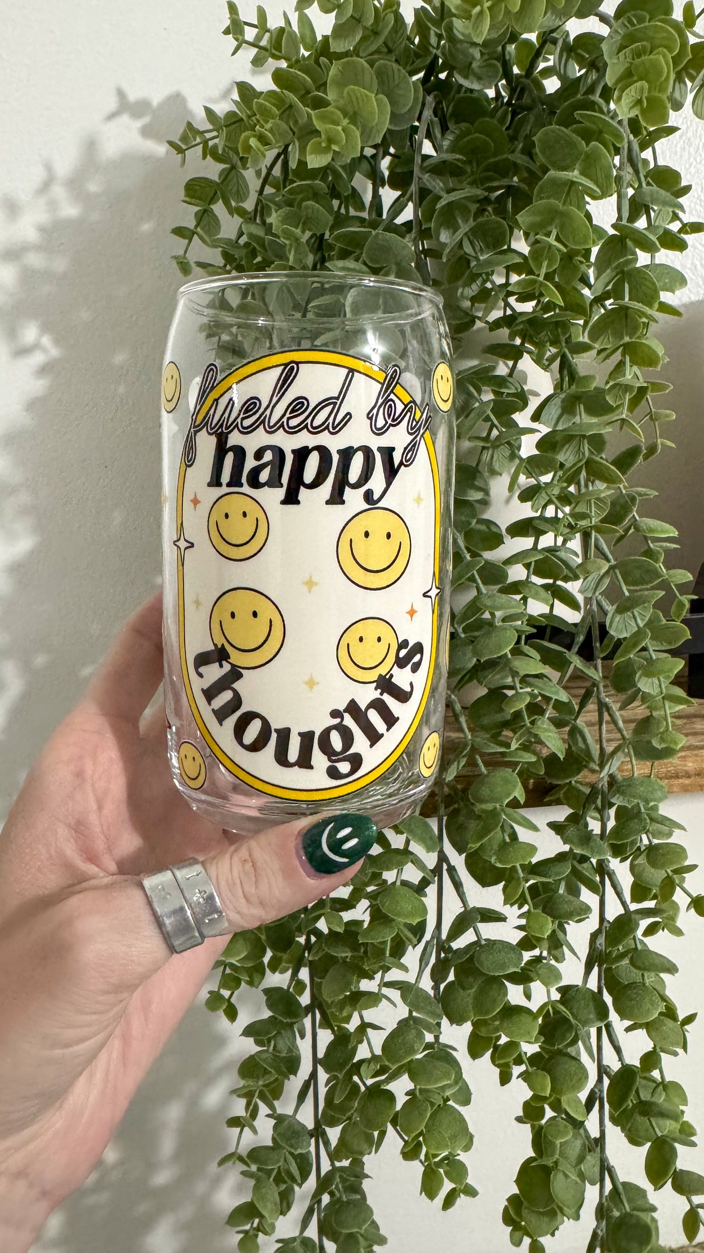 Fueled By Happy Thoughts Cup