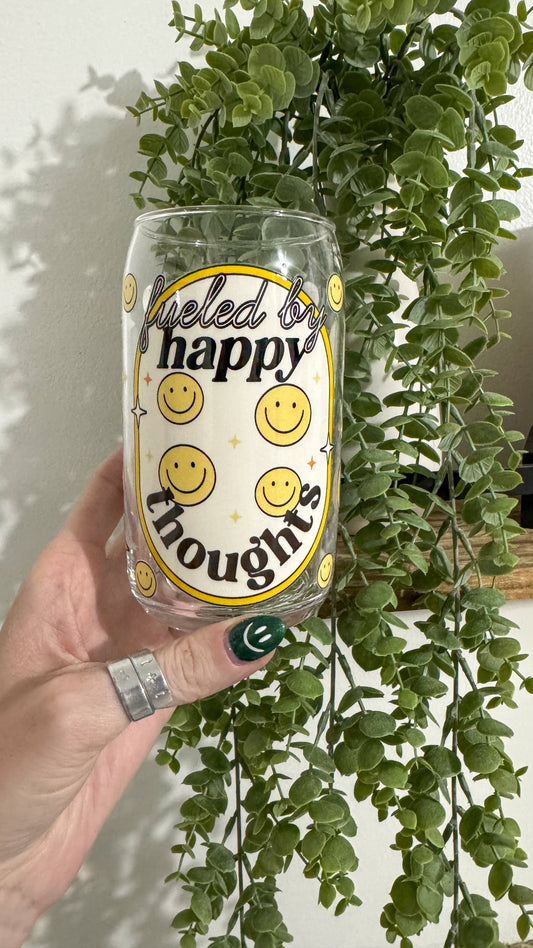 Fueled By Happy Thoughts Cup
