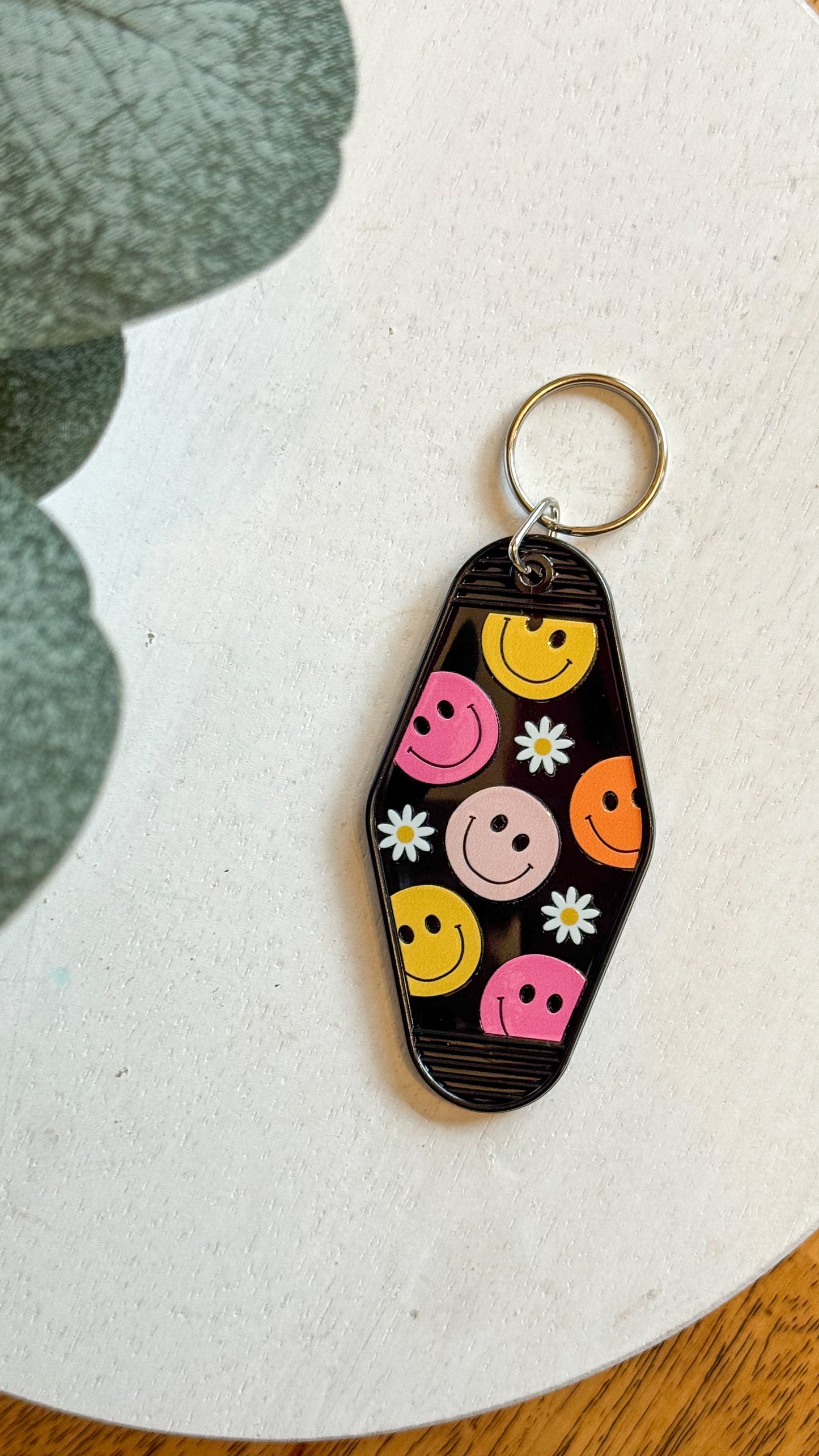 Bright Smileys Keychain