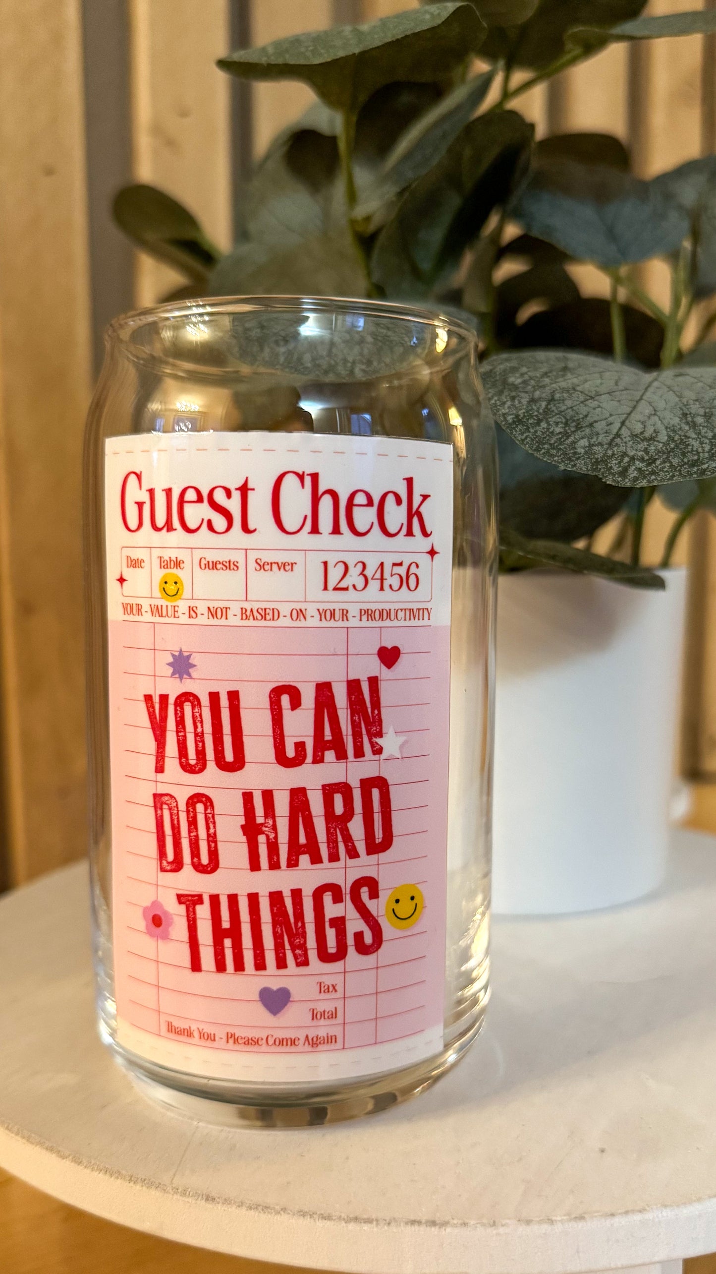 You Can Do Hard Things Cup