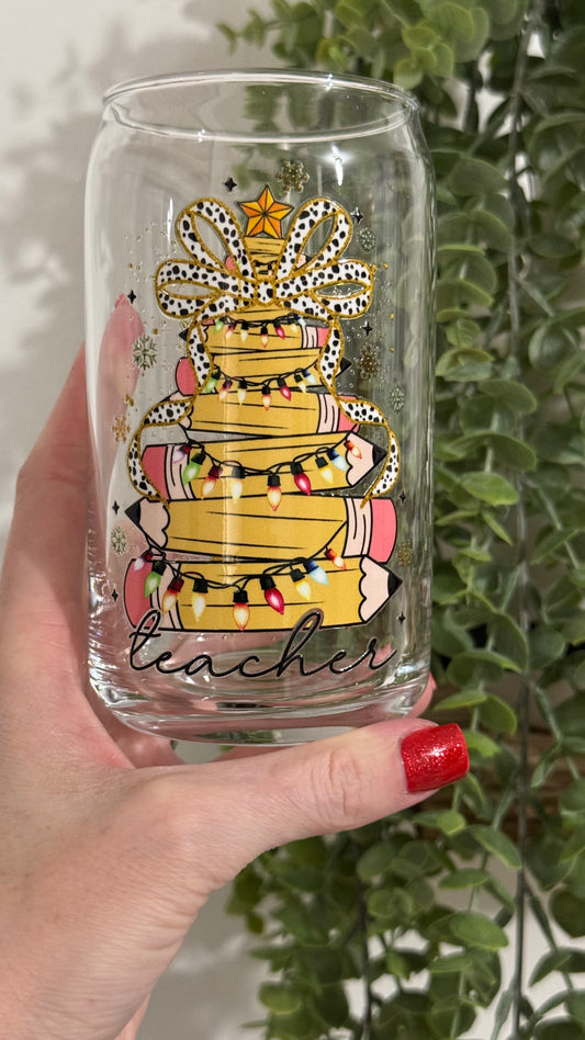 Pencil Teacher Tree Cup