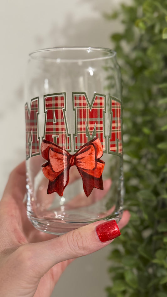 Mama Red Bow Cup