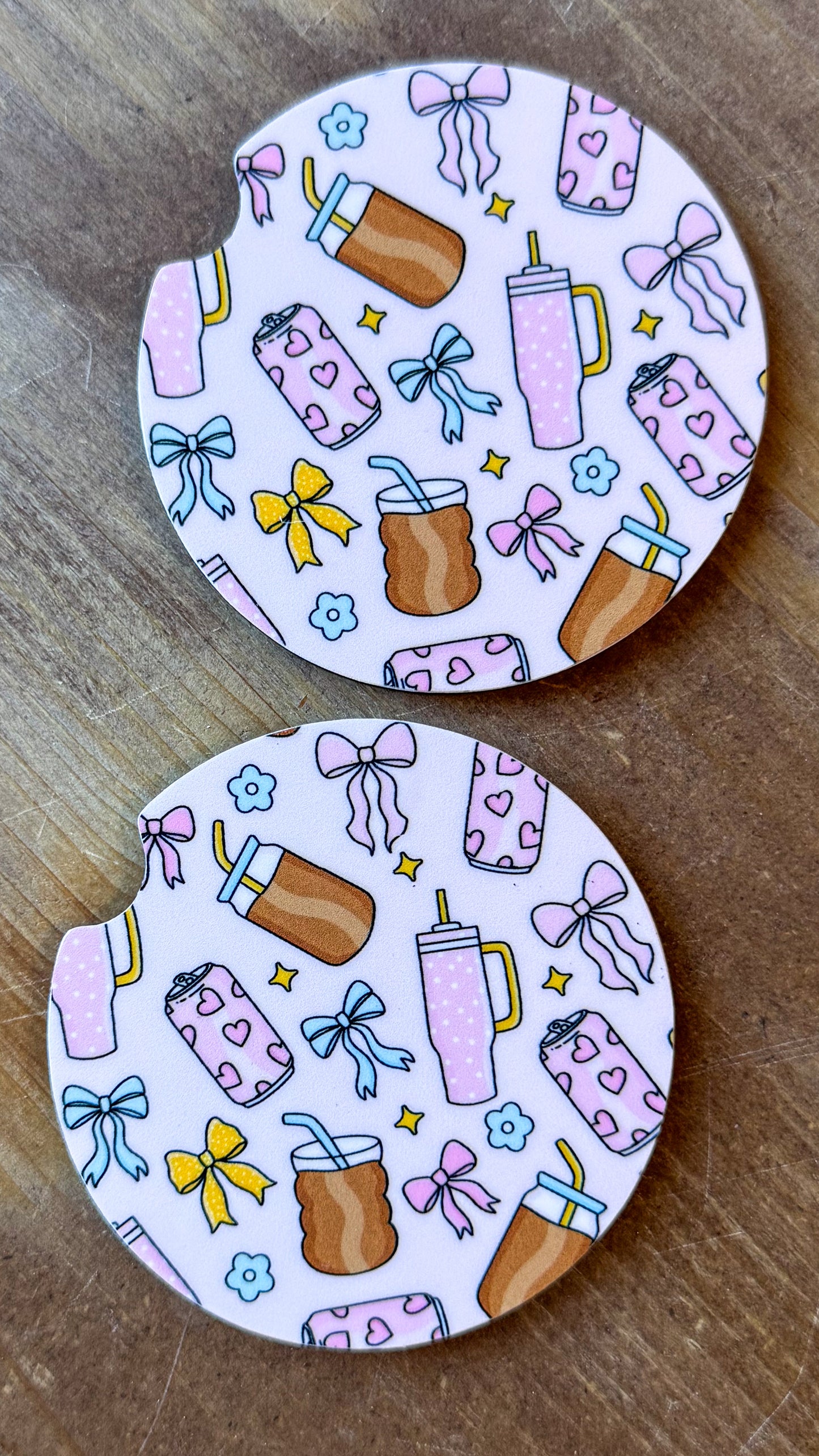 All The Drinky Drinks Coaster