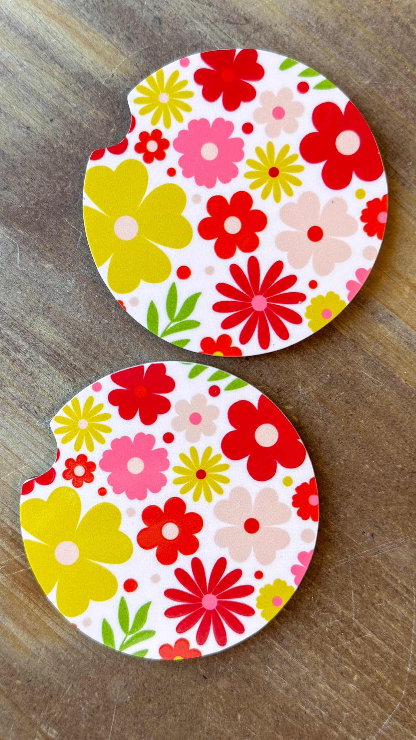 Bright Flowers Coaster