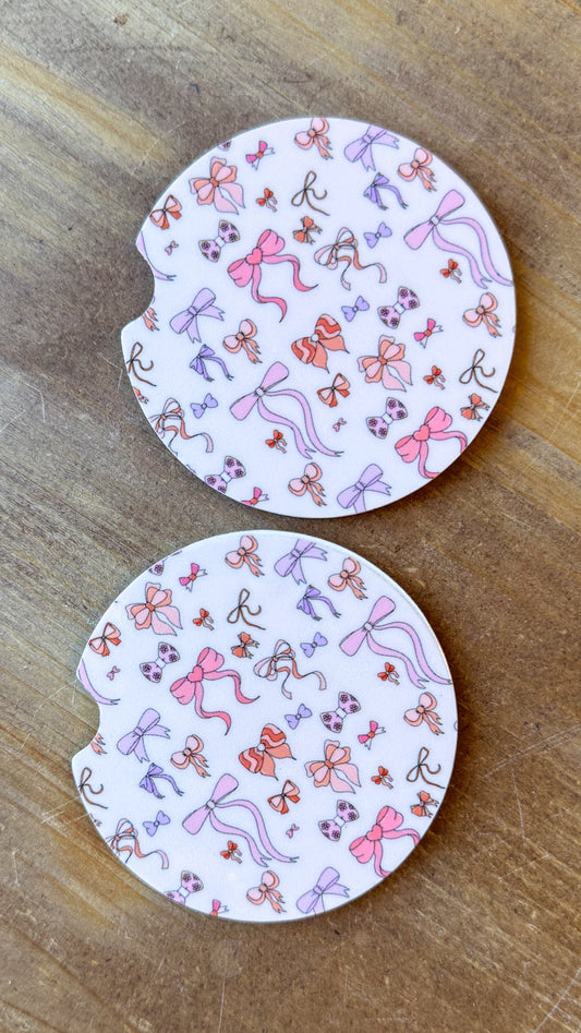 Bows, Bows, + More Bows Coaster