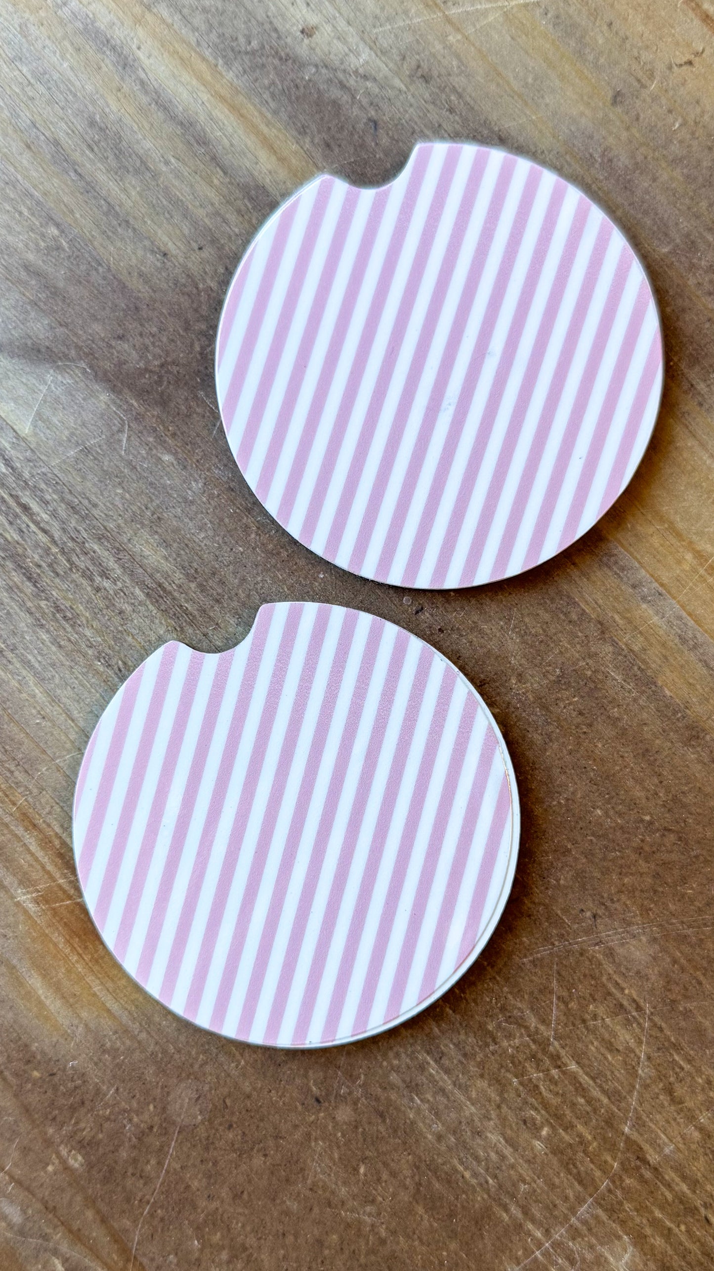 Pretty in Pink Stripes Coaster