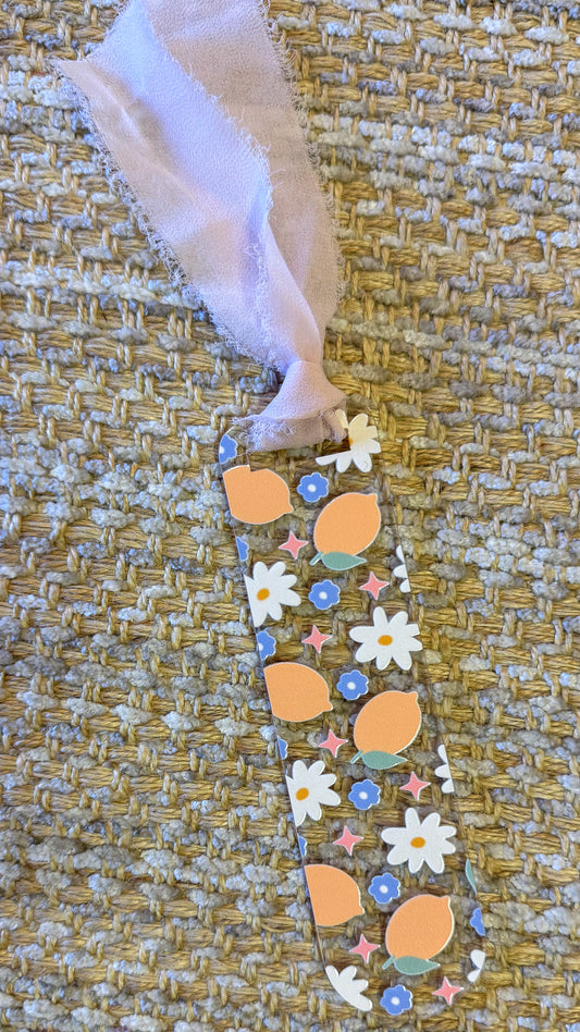 Easy Peasy Lemon Squeezy Bookmark