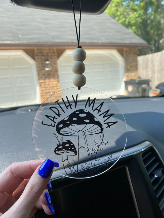 Earthy Mama Car Charm