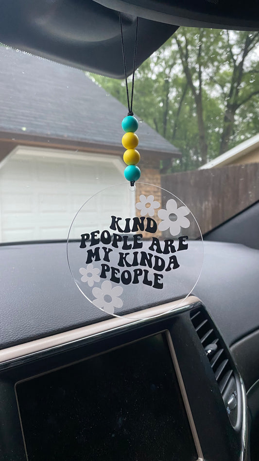 Kind People Car Charm